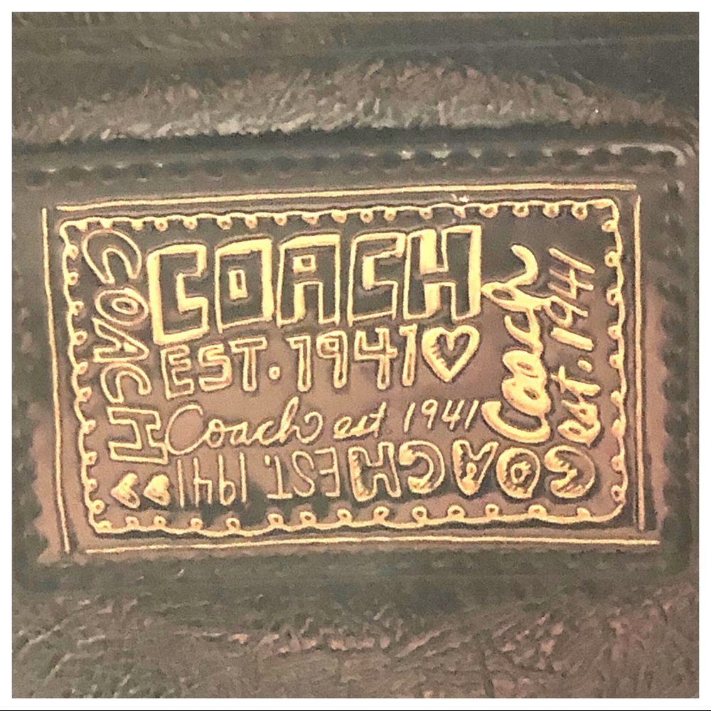Coach Daisy Black-Gloss Tote #20108 - Picture 6 of 8
